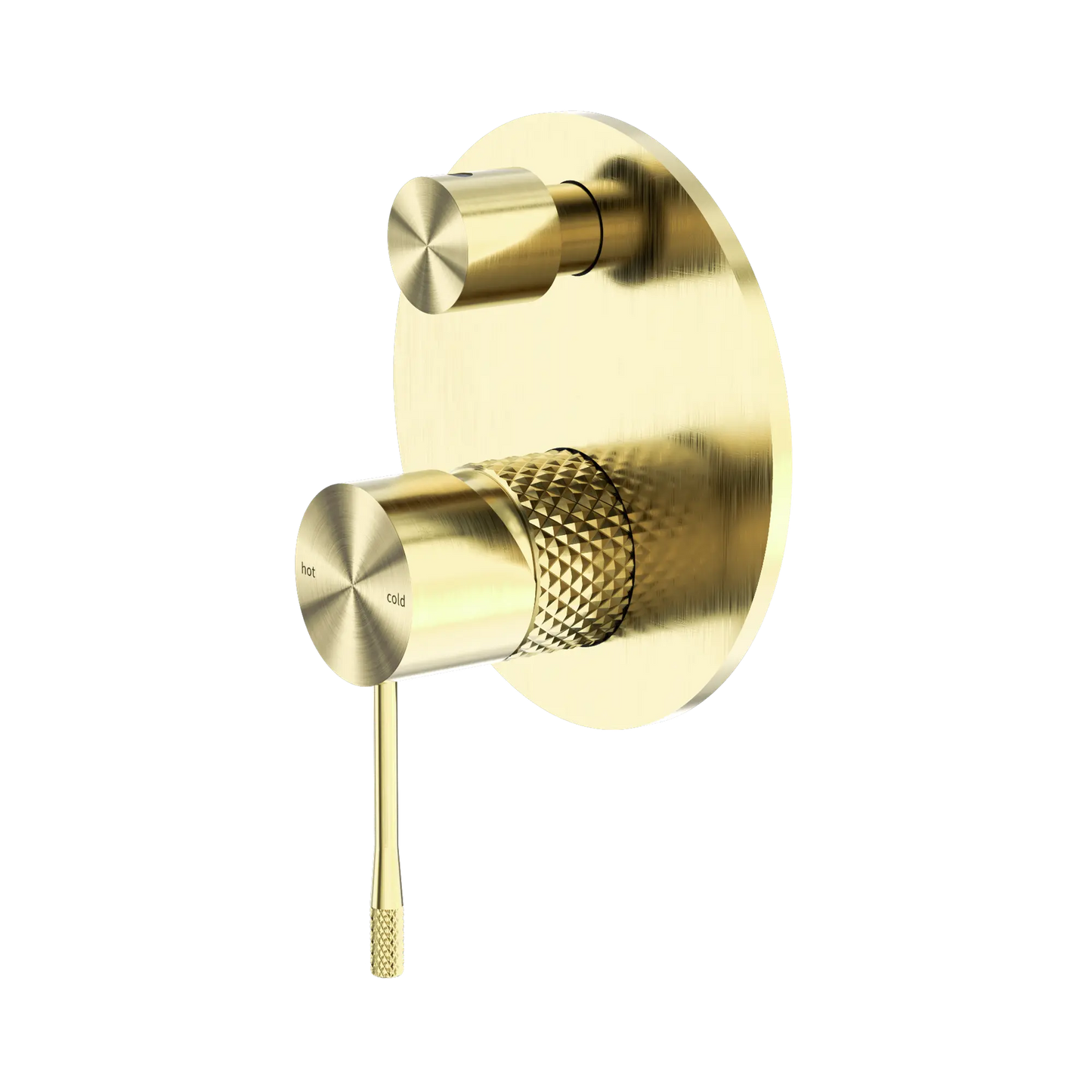Opal Shower Mixer With Diverter Brushed Gold