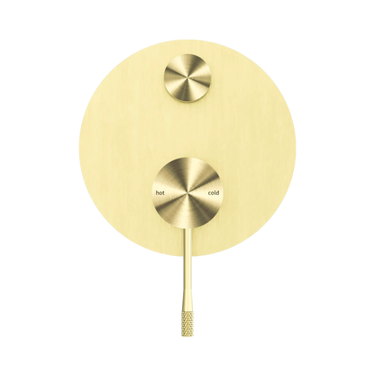 Opal Shower Mixer With Diverter Brushed Gold