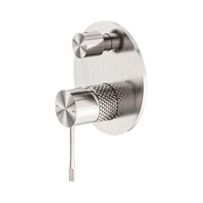 Opal Shower Mixer With Diverter Brushed Nickel