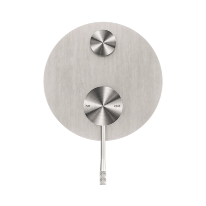 Opal Shower Mixer With Diverter Brushed Nickel