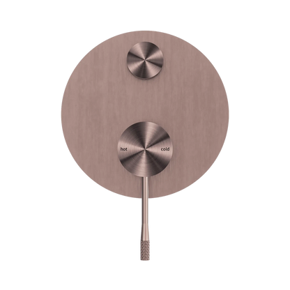 Opal Shower Mixer With Diverter Brushed Bronze