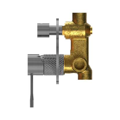 Opal Shower Mixer With Diverter Graphite