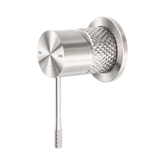 Opal Shower Mixer 60mm Plate Brushed Nickel