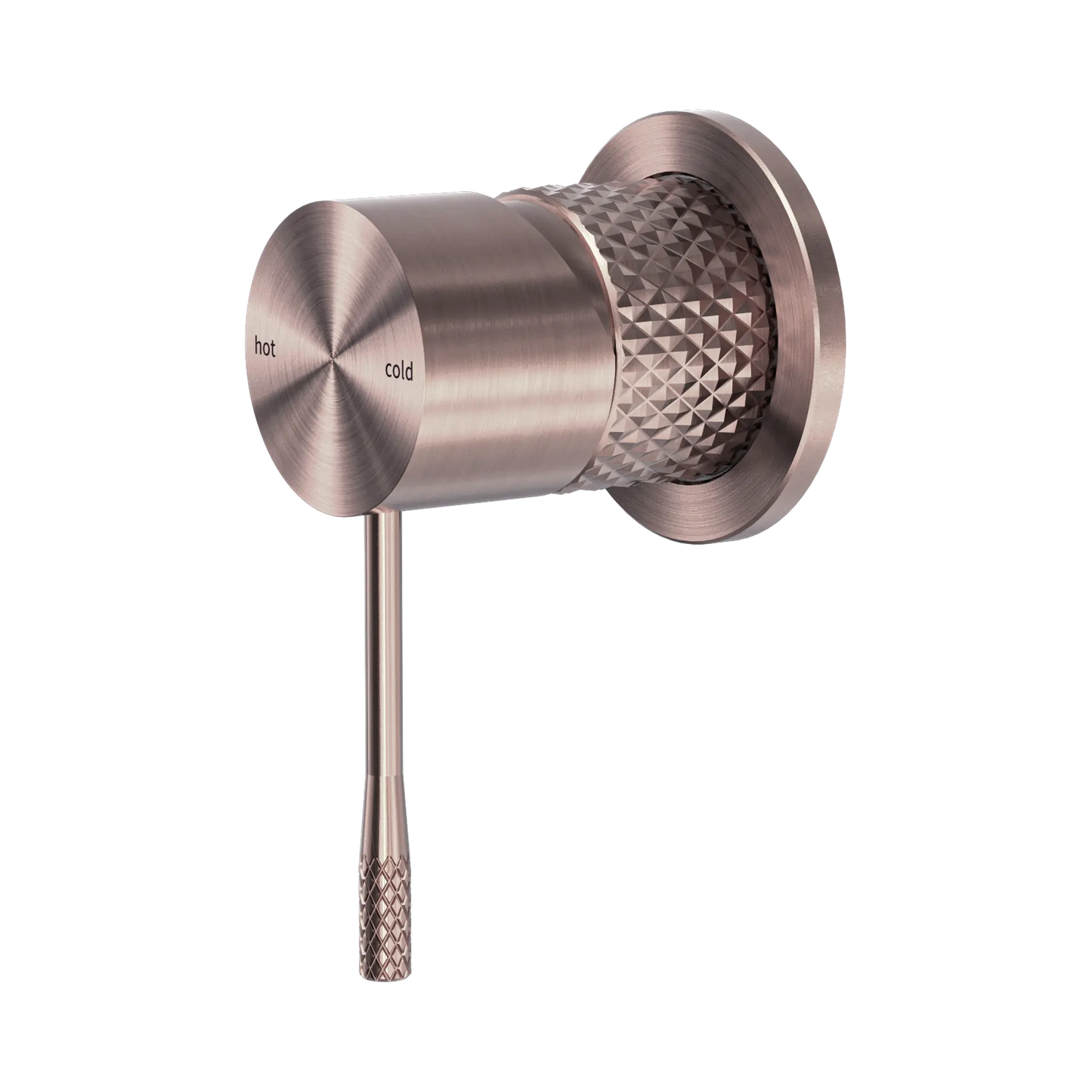 Opal Shower Mixer 60mm Plate Brushed Bronze