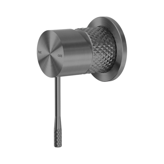 Opal Shower Mixer 60mm Plate Graphite