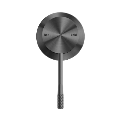 Opal Shower Mixer 60mm Plate Graphite