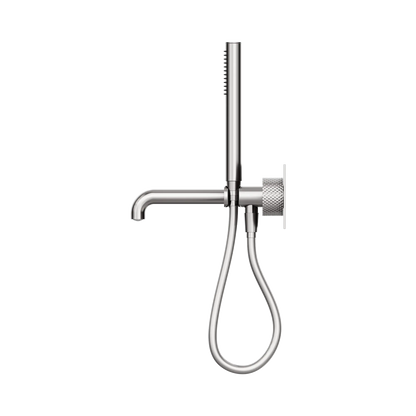 Opal Progressive Shower System With Spout 250mm Brushed Nickel