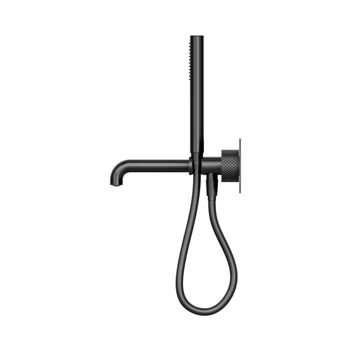 Opal Progressive Shower System With Spout 250mm Graphite