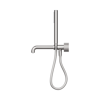 Opal Progressive Shower System Separate Plate With Spout 230mm Brushed Nickel
