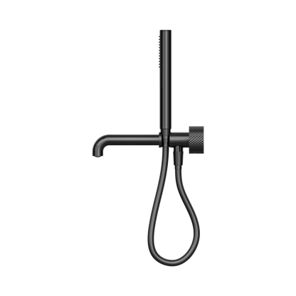 Opal Progressive Shower System Separate Plate With Spout 230mm Graphite