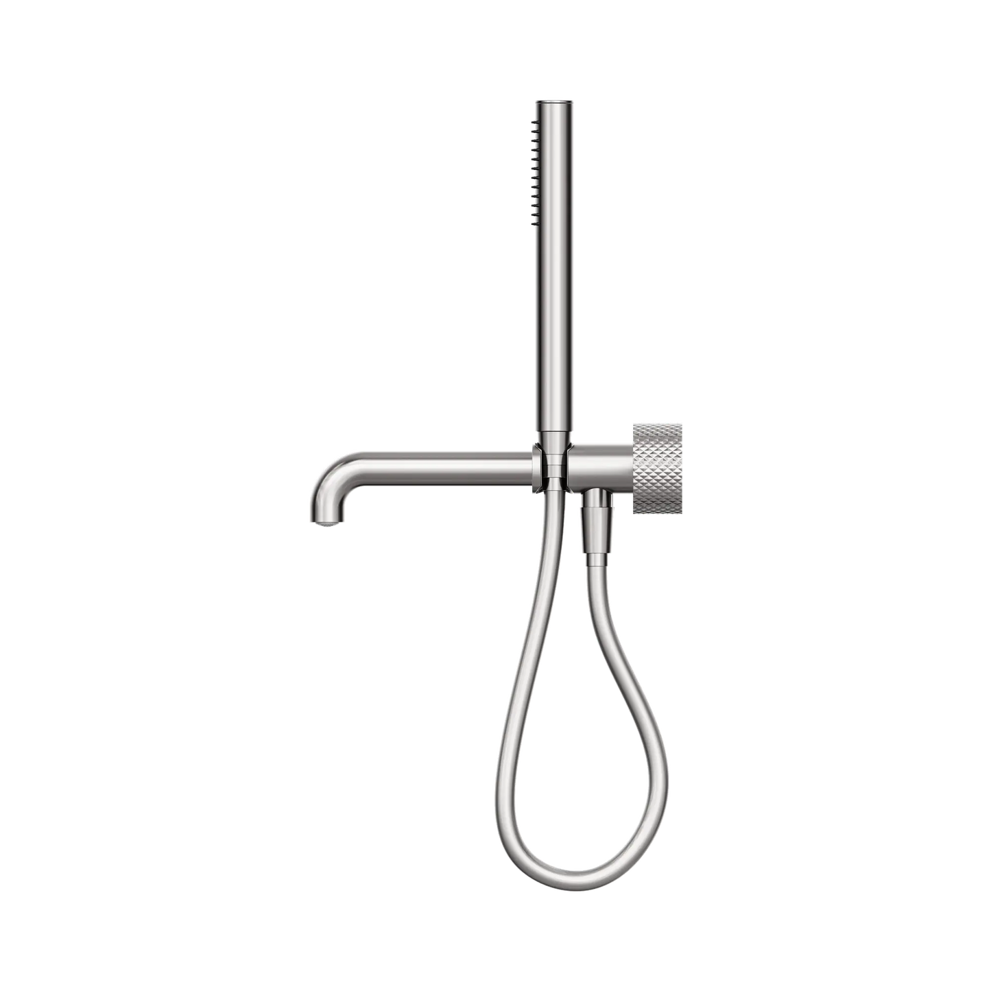 Opal Progressive Shower System Separate Plate With Spout 250mm Brushed Nickel