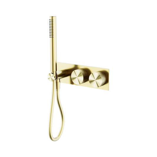 Opal Progressive Shower System Brushed Gold