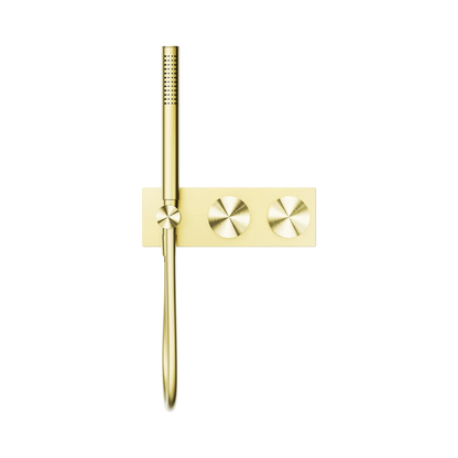 Opal Progressive Shower System Brushed Gold
