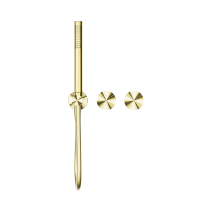 Opal Progressive Shower System Separate Plate Brushed Gold
