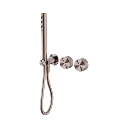 Opal Progressive Shower System Separate Plate Brushed Bronze