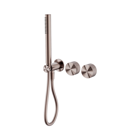 Opal Progressive Shower System Separate Plate Brushed Bronze