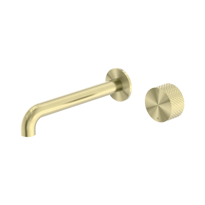 Opal Progressive Wall Basin/Bath Set 160mm Brushed Gold