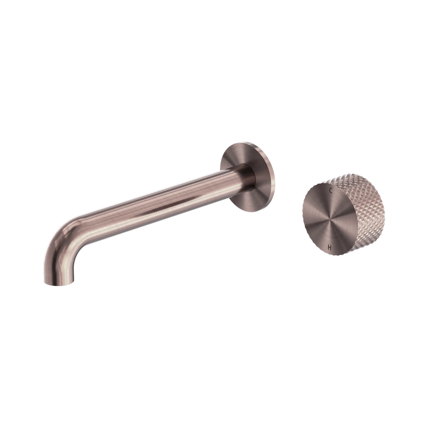 Opal Progressive Wall Basin/Bath Set 230mm Brushed Bronze