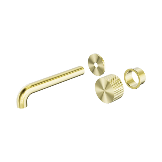 Opal Progressive Wall Basin/Bath Set 120mm Trim Kits Only Brushed Gold