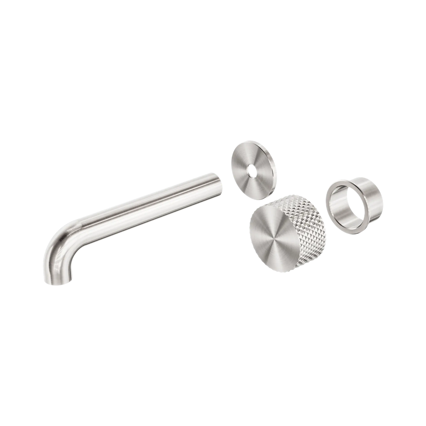 Opal Progressive Wall Basin/Bath Set 120mm Trim Kits Only Brushed Nickel