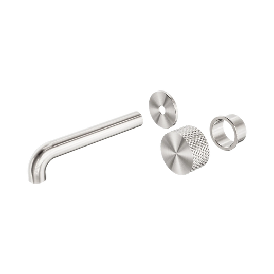 Opal Progressive Wall Basin/Bath Set 185mm Trim Kits Only Brushed Nickel