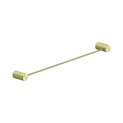 Opal Single Towel Rail 600mm Brushed Gold