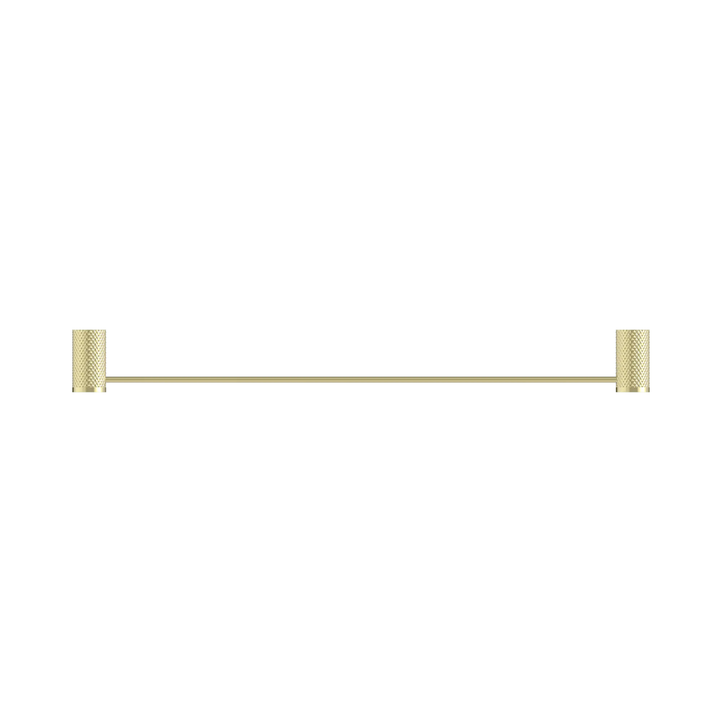 Opal Single Towel Rail 600mm Brushed Gold