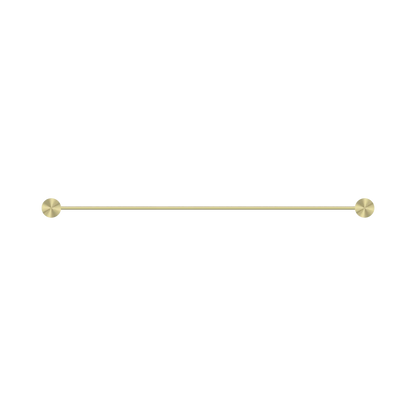 Opal Single Towel Rail 600mm Brushed Gold