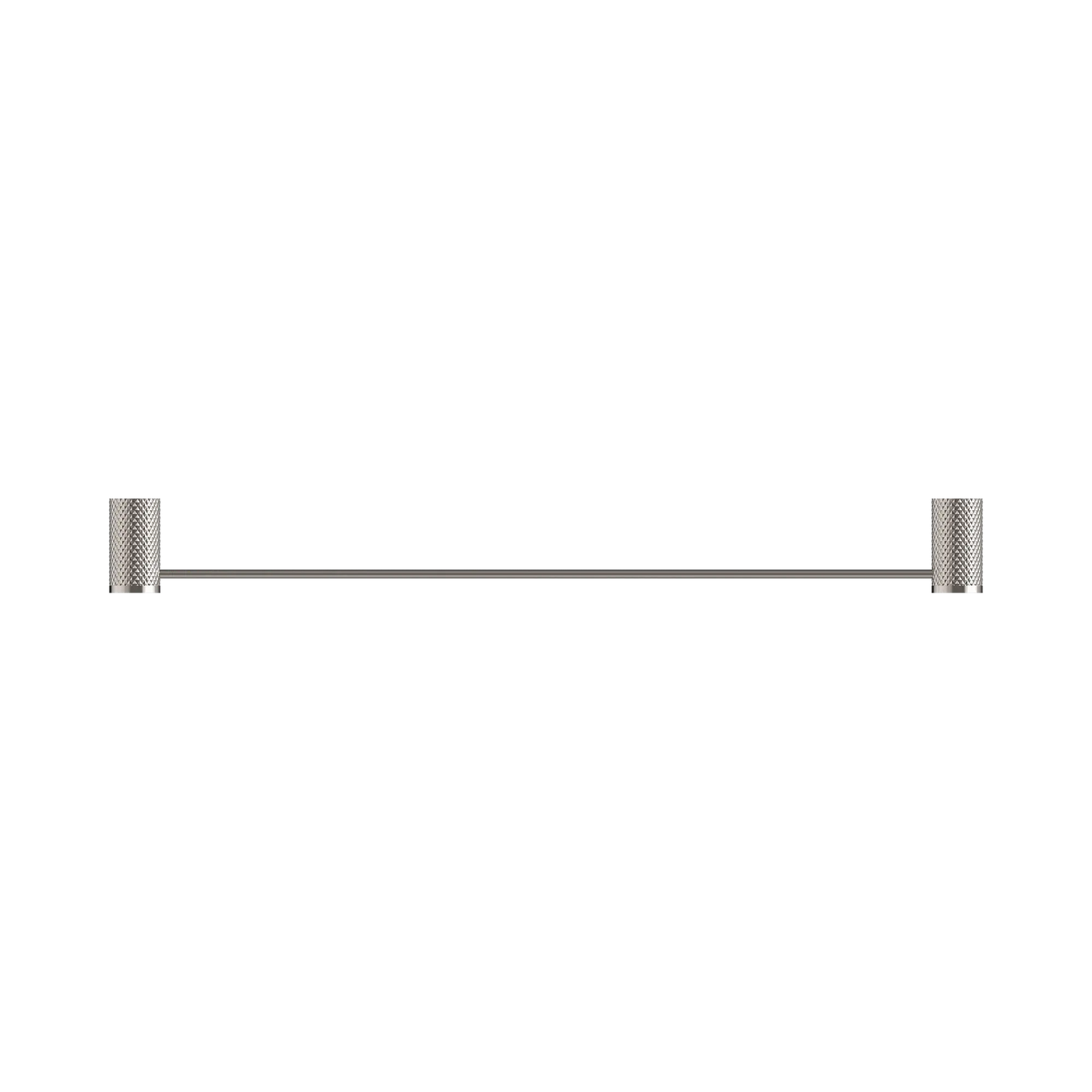 Opal Single Towel Rail 600mm Brushed Nickel