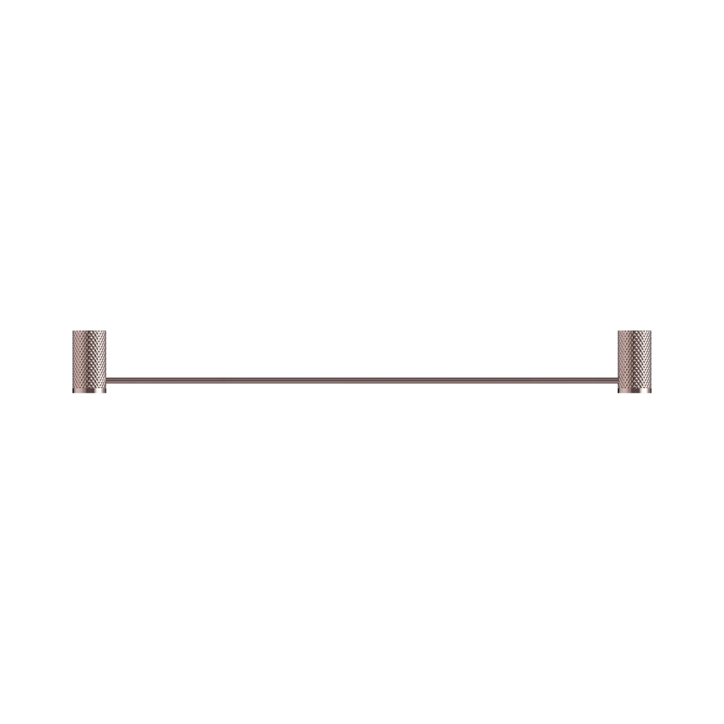 Opal Single Towel Rail 600mm Brushed Bronze
