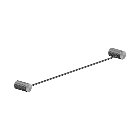 Opal Single Towel Rail 600mm Graphite