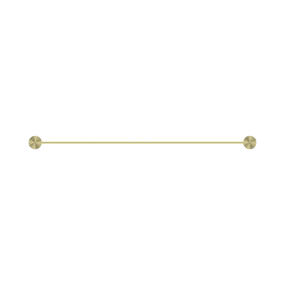 Opal Double Towel Rail 600mm Brushed Gold