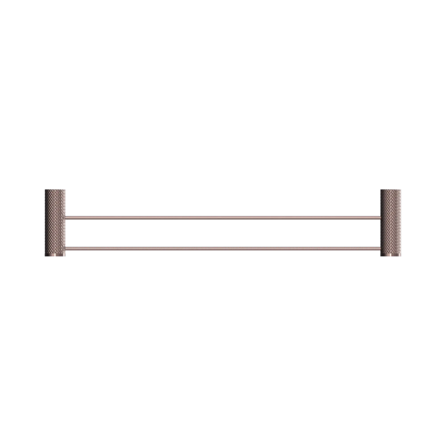 Opal Double Towel Rail 600mm Brushed Bronze