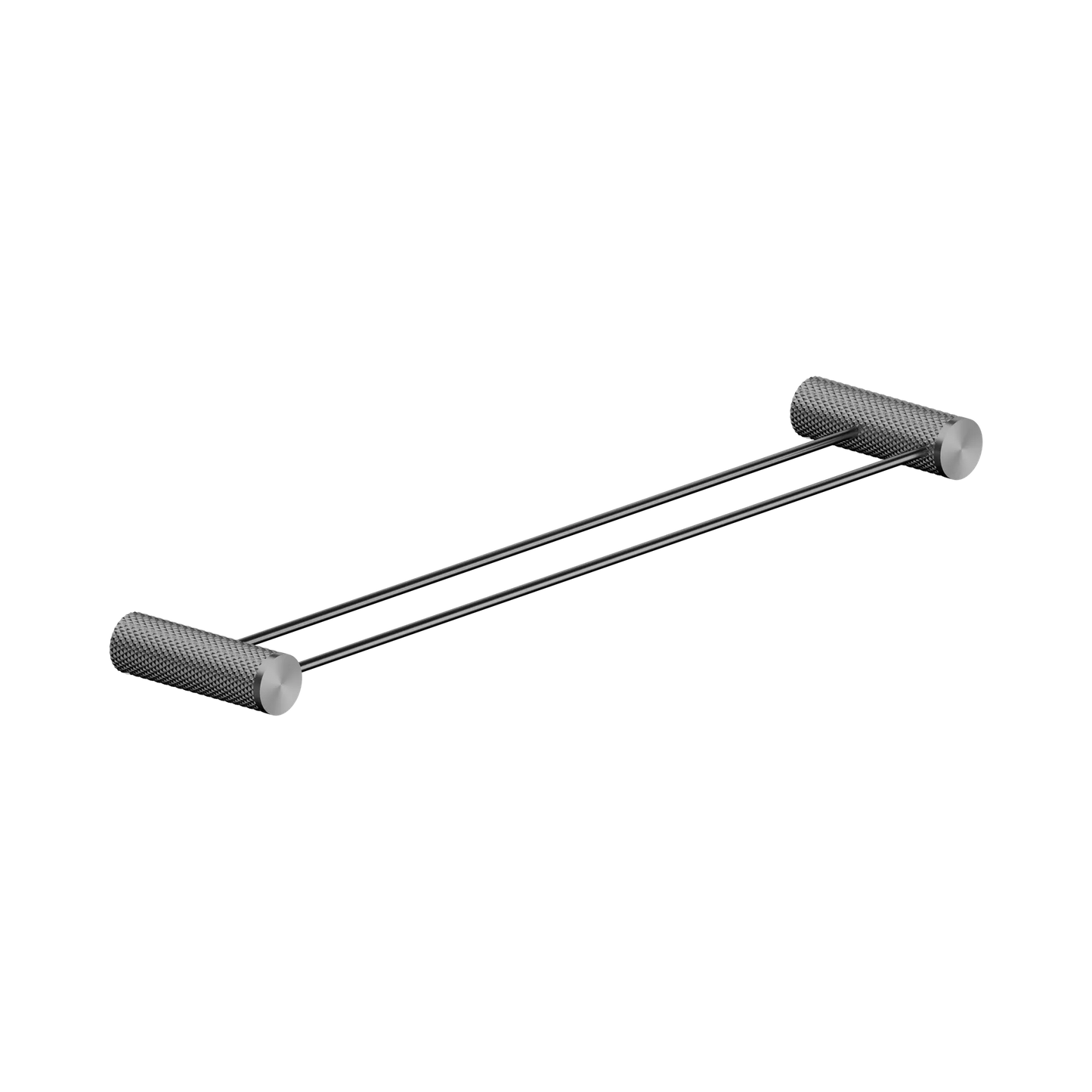 Opal Double Towel Rail 600mm Graphite