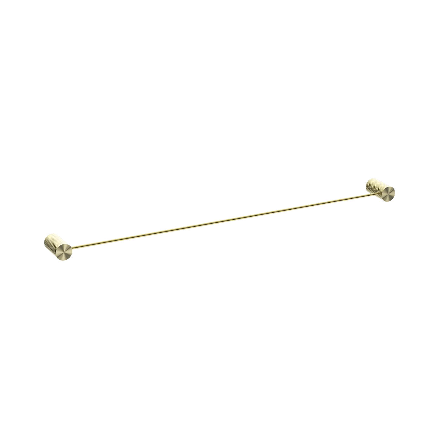 Opal Single Towel Rail 800mm Brushed Gold