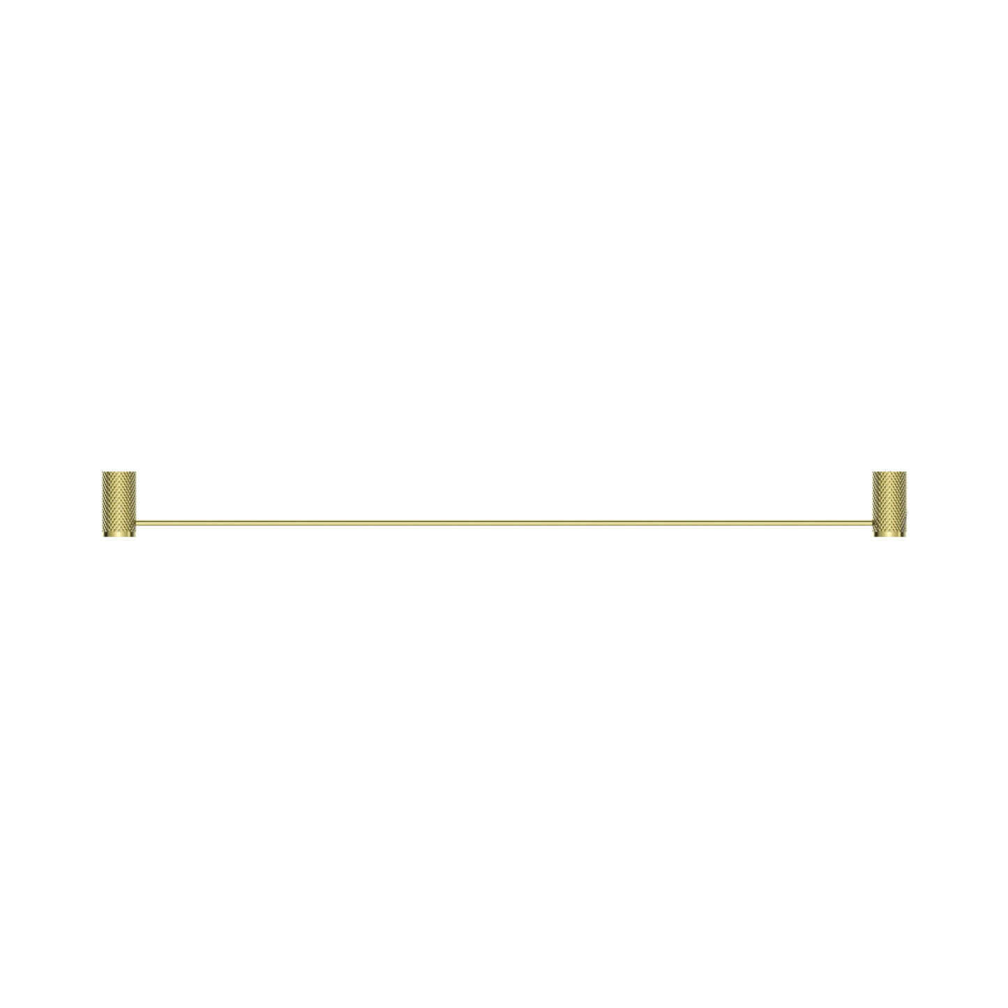 Opal Single Towel Rail 800mm Brushed Gold