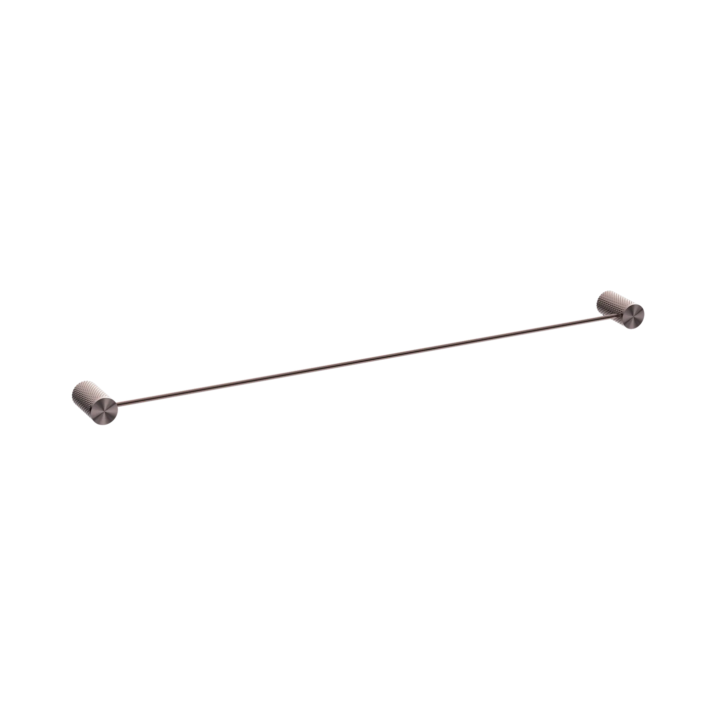 Opal Single Towel Rail 800mm Brushed Bronze