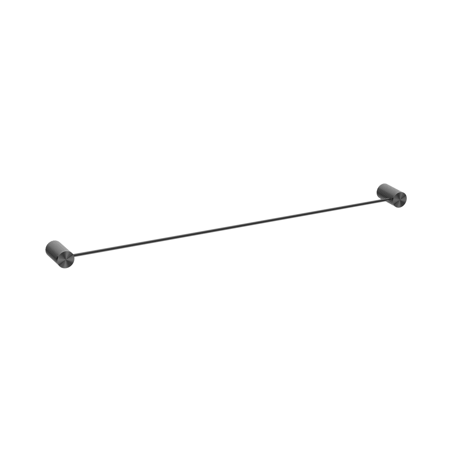 Opal Single Towel Rail 800mm Graphite