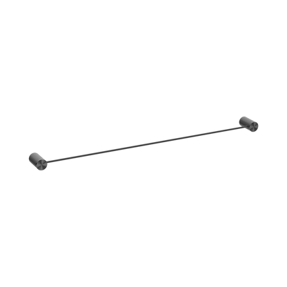 Opal Single Towel Rail 800mm Graphite