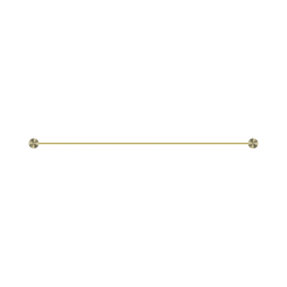 Opal Double Towel Rail 800mm Brushed Gold