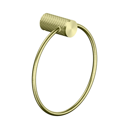Opal Towel Ring Brushed Gold