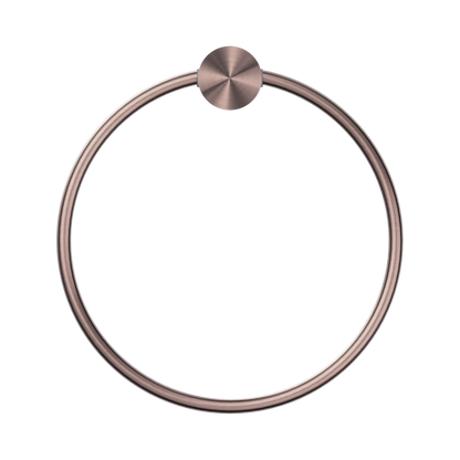 Opal Towel Ring Brushed Bronze