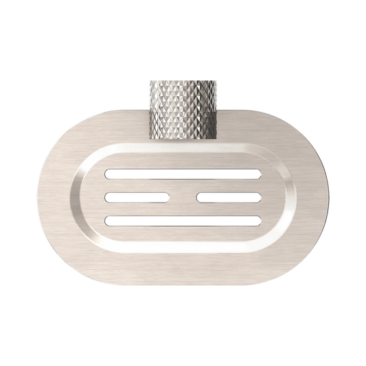 Opal Soap Dish Holder Brushed Nickel