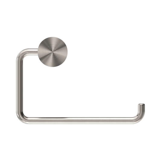 Opal Toilet Roll Holder Brushed Nickel