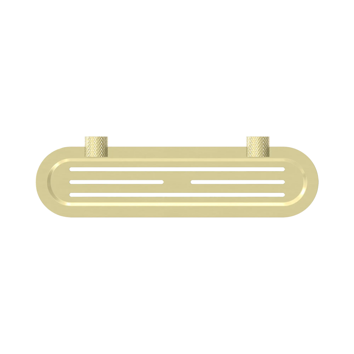 Opal Metal Shower Shelf Brushed Gold