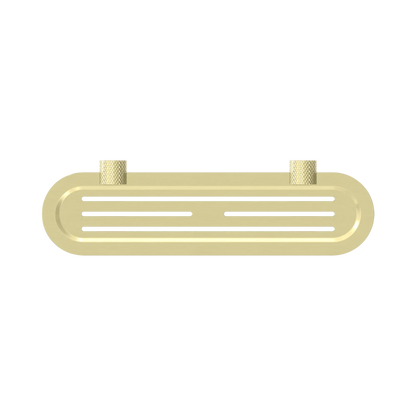 Opal Metal Shower Shelf Brushed Gold