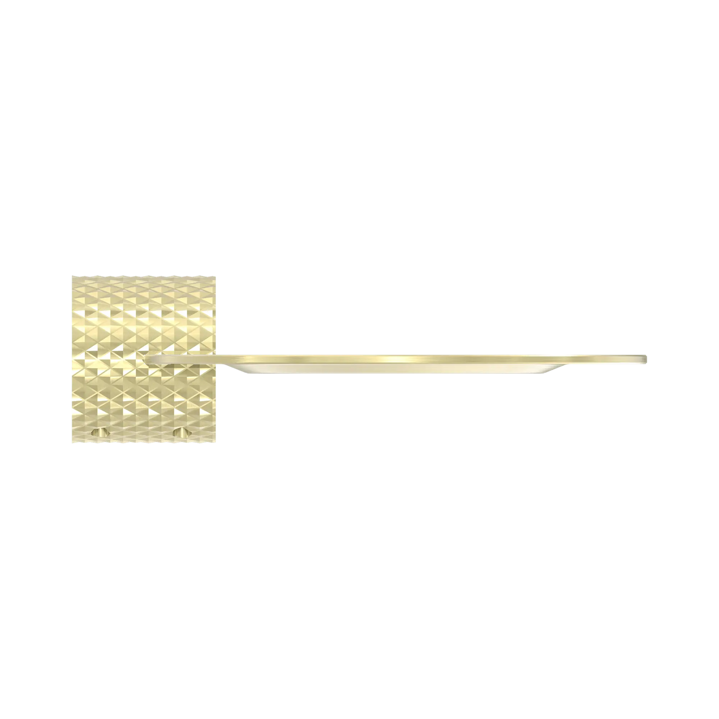 Opal Metal Shower Shelf Brushed Gold