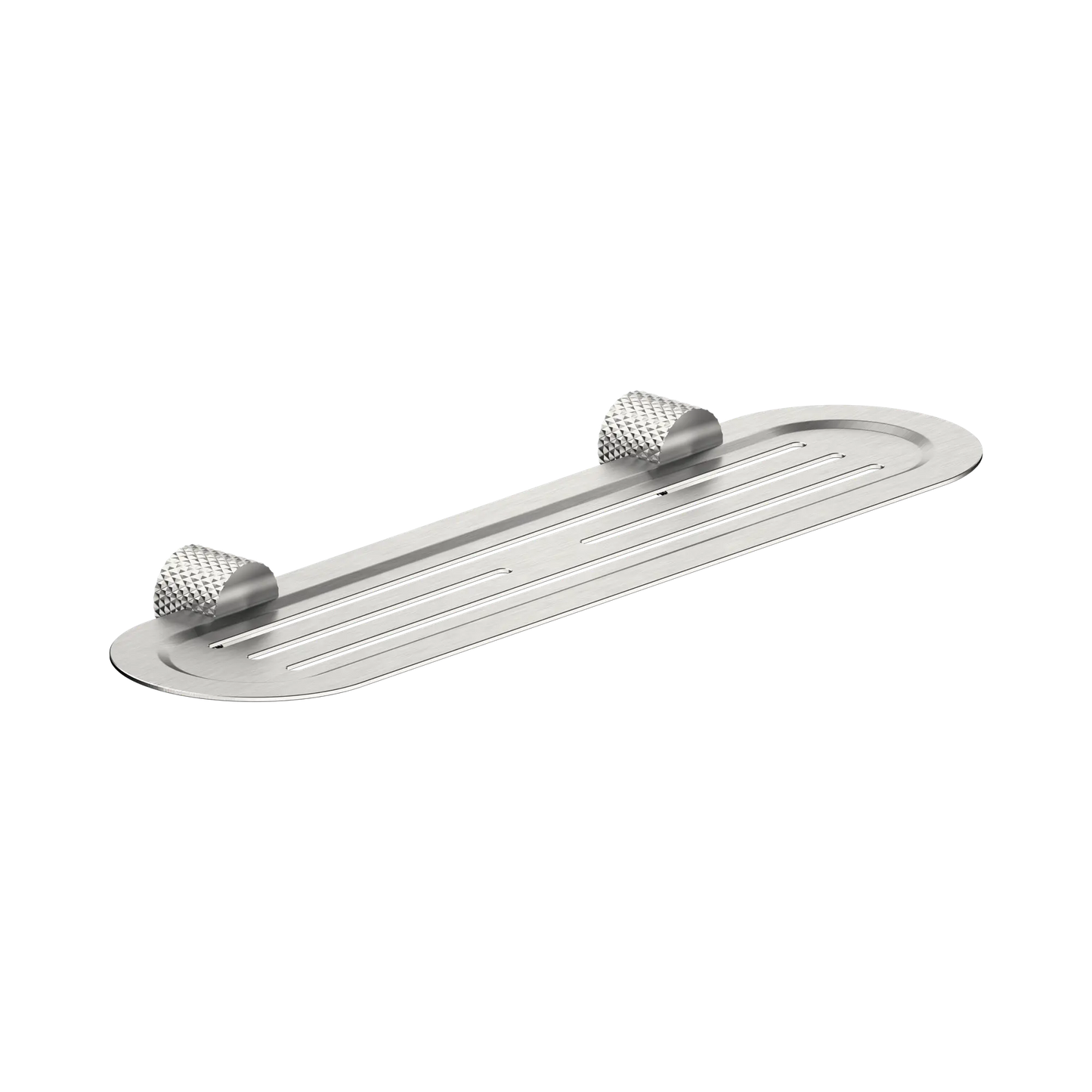 Opal Metal Shower Shelf Brushed Nickel