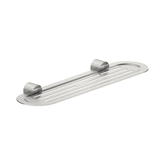 Opal Metal Shower Shelf Brushed Nickel