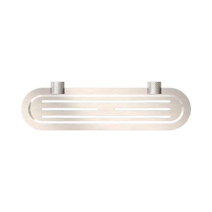 Opal Metal Shower Shelf Brushed Nickel